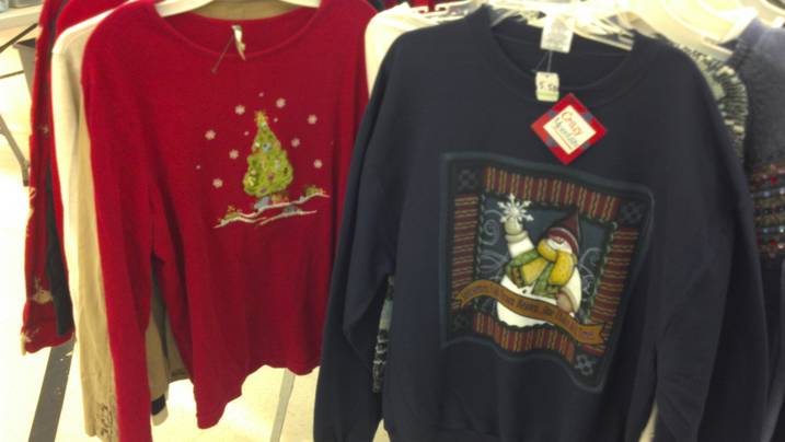 goodwill ugly christmas sweaters