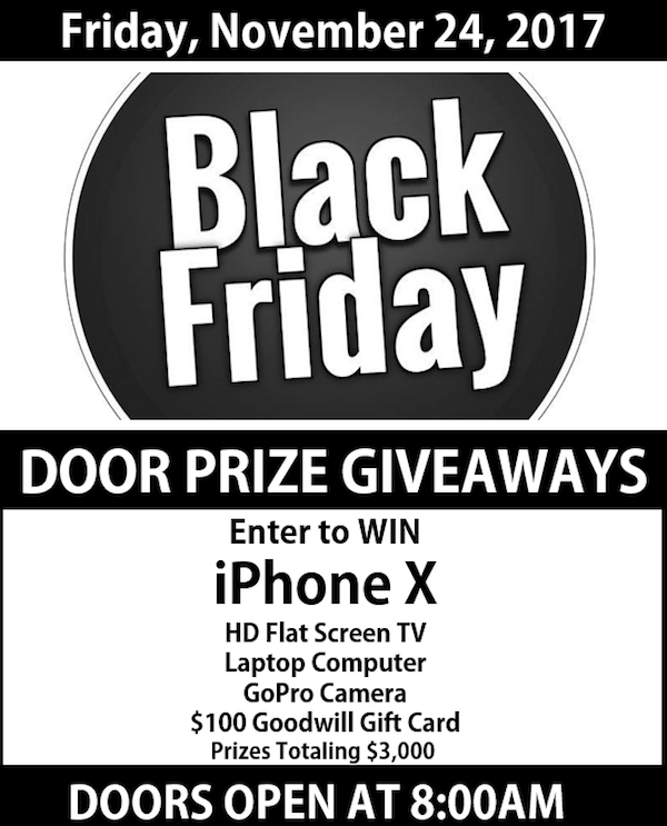 Black Friday Giveaways!