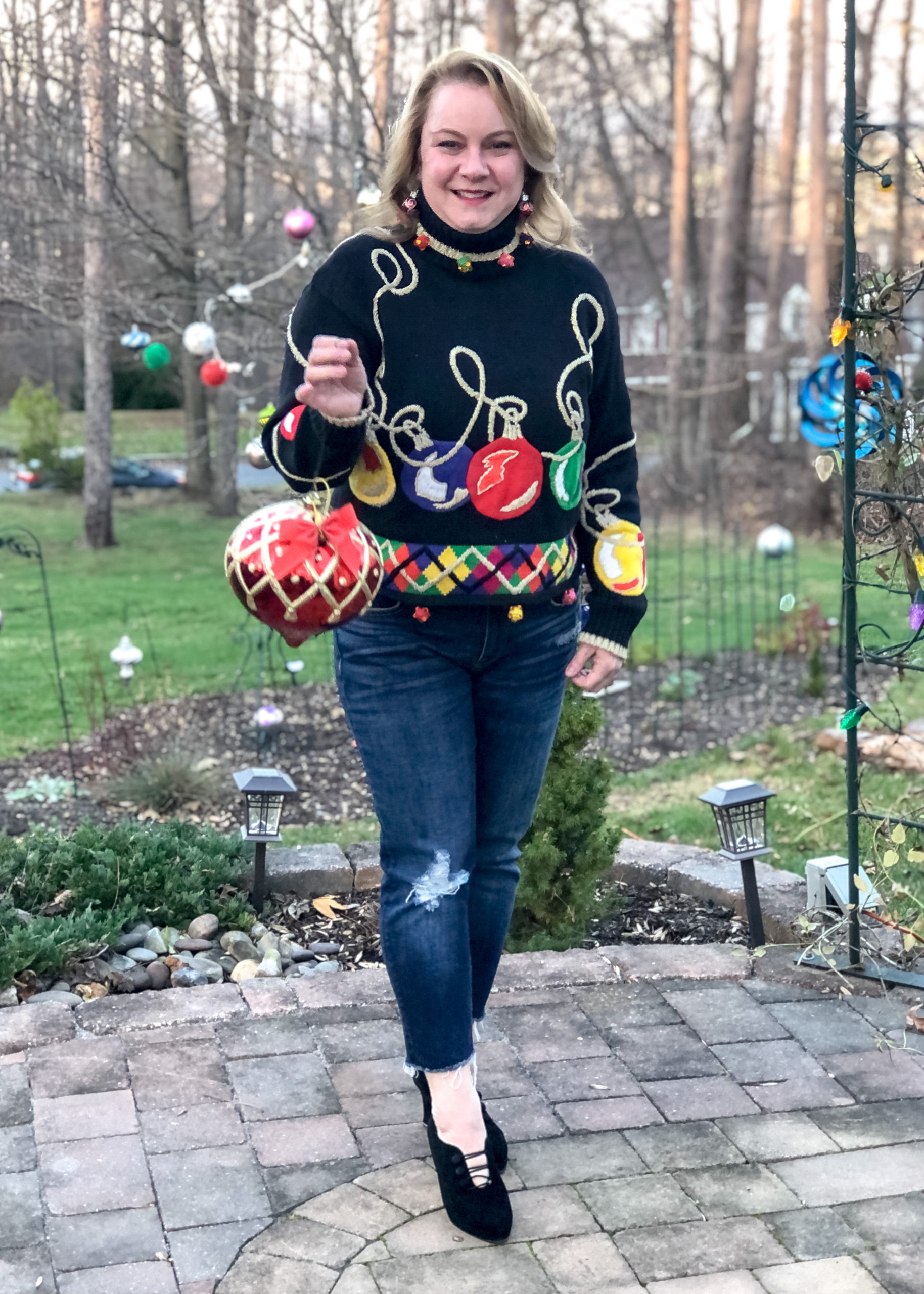 80's style christmas sweaters sales