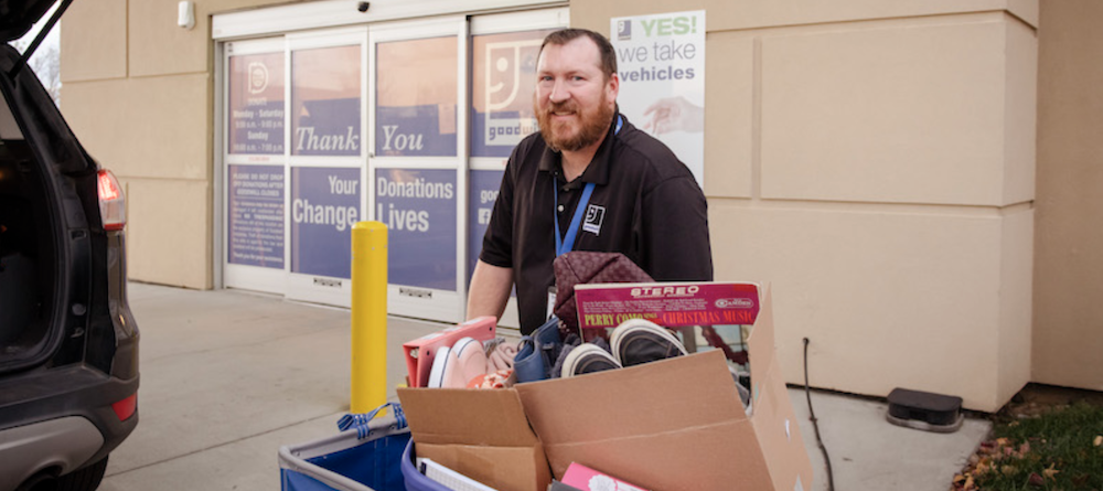 Helping hands from Goodwill