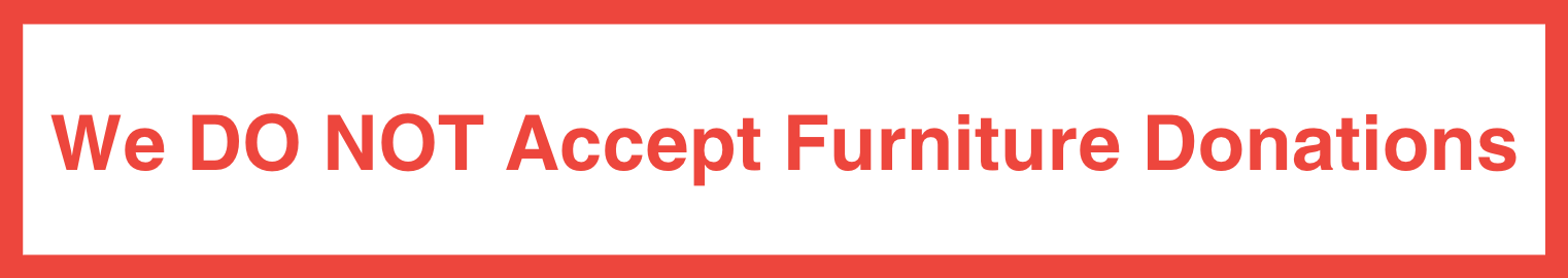 DO NOT ACCEPT FURNITURE