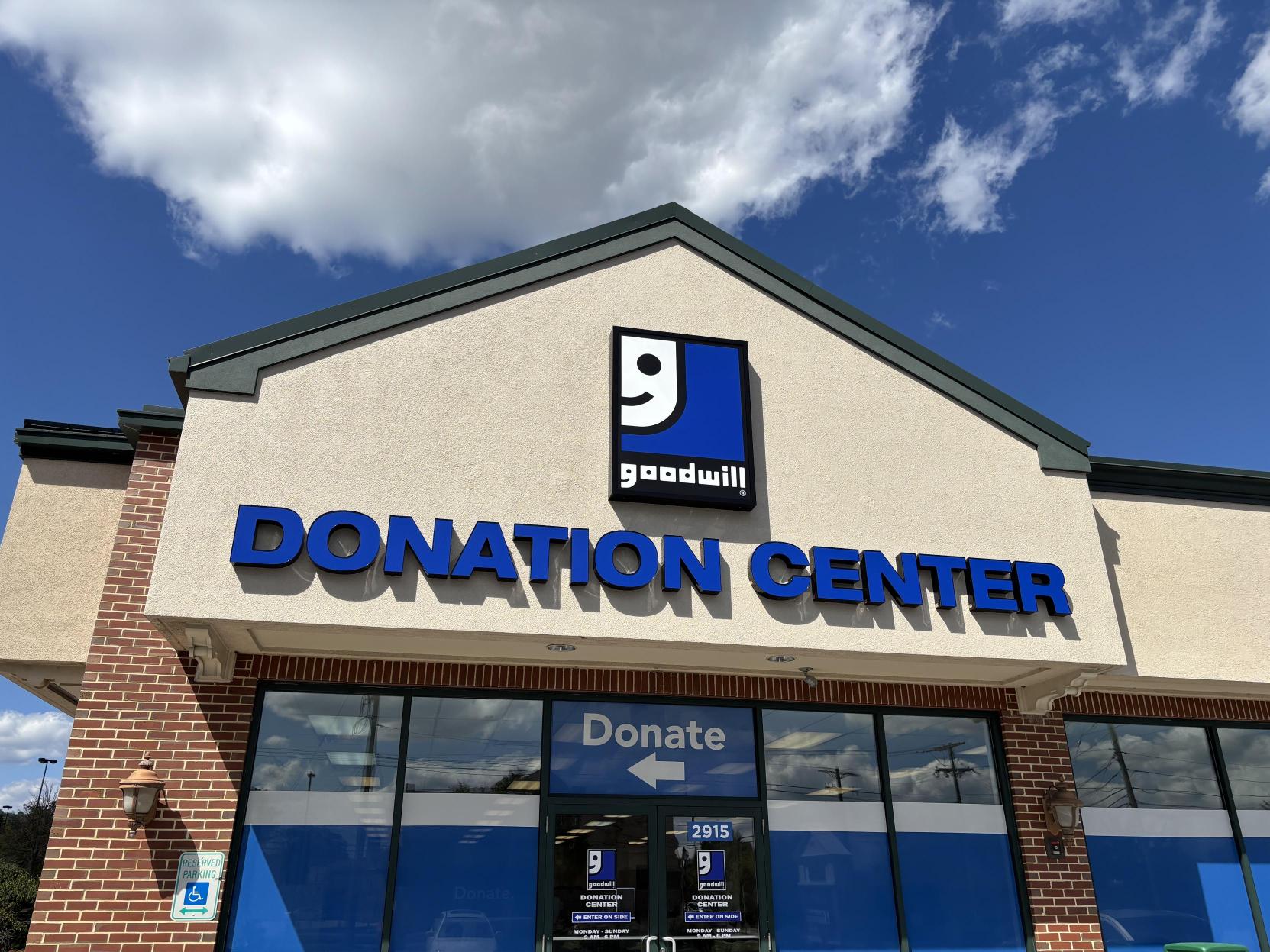 Goodwill Donation Center Only